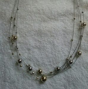 Lia Sophia Two-Tone Necklace